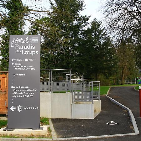 Hotel Le Paradis Des Loups Giromagny Екстериор снимка